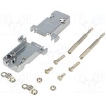 DSC-809A, Корпус для разъемов D-Sub, D-Sub 9pin,D-Sub HD 15pin, прямой