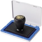 Штемпельная подушка BRAUBERG, 120х90 мм (рабочая поверхность 105х65 мм) ...