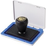 Штемпельная подушка BRAUBERG, 100х80 мм (рабочая поверхность 90х50 мм) ...