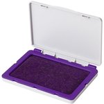 Штемпельная подушка BRAUBERG, 100х80 мм (рабочая поверхность 90х50 мм) ...