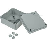 00846 M008460000, Grey Thermoplastic Junction Box, IP65, 100 x 100x 50mm