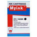 Картридж MyInk для CANON PFI-102Bk IPF 500/600/700 Black (130 ml, Dye)