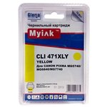Картридж MyInk для CANON CLI-471 XLY PIXMA MG7740/6840/5740 Yellow