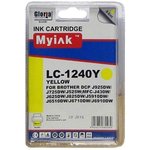 Картридж MyInk для BROTHER MFC-J6510/6710/6910 (LC1240Y) Yellow (9,6 ml, Dye)