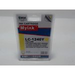 Картридж MyInk для BROTHER MFC-J6510/6710/6910 (LC1240Y) Yellow (9,6 ml, Dye)