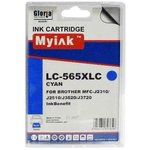 Картридж MyInk для BROTHER MFC-J3520/J3720 (LC565XLC) Cyan (16,6 ml, Dye)