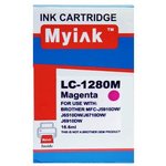 Картридж MyInk для BROTHER MFC-J5910/6510/6710 (LC1280XLM) Magenta (16,6 ml, Dye)