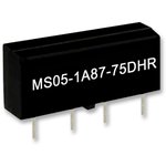 MS05-1A87-75DHR, Reed Relays 1 Form A 5 V Micro SIL w/diode