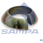 107.112, Шайба BPW MERCEDES конус-гровер шпильки колеса (14.5х26х6.5мм) SAMPA