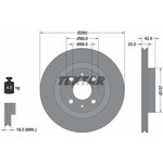 92112100, Диск тормозной ВАЗ-2112 (R14) (1шт.) TEXTAR