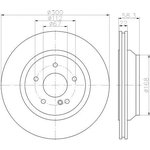 92176303, Диск тормозной MERCEDES-BENZ S-CLASS 05-, SL 01-12,