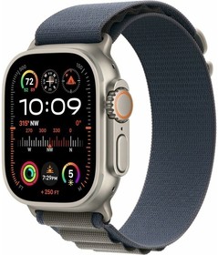 Фото 1/2 Смарт-часы Apple Watch Ultra 2 A2986, 49мм, синий/титан [mreq3ll/a]