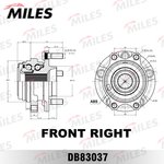 Ступица MILES DB83037 NISSAN TEANA J32/MURANO Z51 2.5 07- пер.лев./прав.