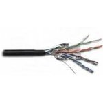 Кабель FTP, 4 пары, Кат. 5e, внешний, черный, 305м в кат., LANMASTER LAN-5EFTP-OUT