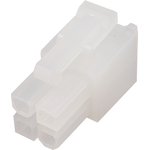 Фото 2/2 DS1073-02-2x2-FСT6 (MF2x2F), Розетка на кабель 4.2мм 4pin с контактами