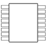 DG1208EUE+, Analogue MUX, 8: 1, 10V to 20V, ± 5V to ± 20V, 250 Ohm, TSSOP-16 ...