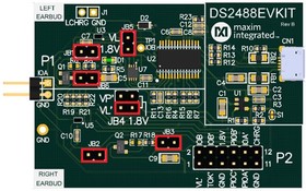 DS2488EVKIT#, Evaluation kit, DS2488X+U, Interface, 1-Wire Dual Port Link