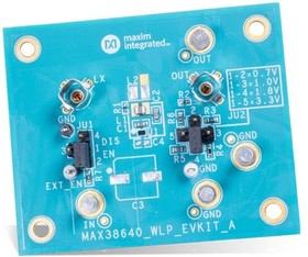 MAX38640AEVK#WLP, Power Management IC Development Tools Tiny 300nA nanoPower Buck converters in uDFN and WLP package