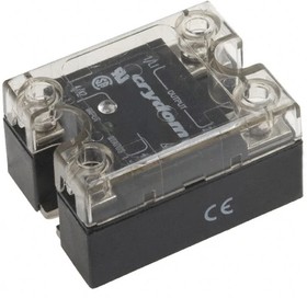 CWD2425PH, Solid State Relays - Industrial Mount SSR Relay, Panel Mount, IP20, 280VAC/25A, 4-32VDC In, Zero Cross, IOP, TP