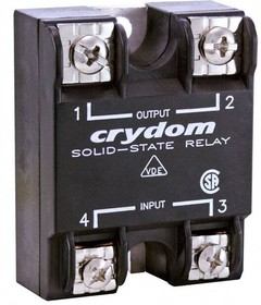 HD4875-10, Solid State Relay - 4-32 VDC Control Voltage Range - 75 A Maximum Load Current - 48-530 VAC Operating Voltage Ran ...