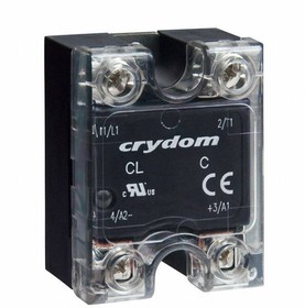 CL240D05RC, Solid State Relay - 3-32 VDC Control - 5 A Max Load - 24-280 VAC Operating - Instantaneous - Screws And Clamps Te ...