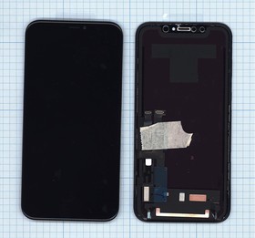 Дисплей для Apple iPhone XR в сборе с тачскрином (IPS) черный
