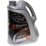 0253142406, Масло моторное Synthetic Active SN/CF/A3/B4 5W30 синт.5л G-ENERGY