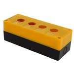 Корпус КП104, пластиковый, 4 кнопки, желтый cpb-104-o
