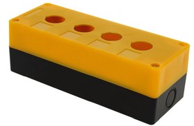 Корпус КП104, пластиковый, 4 кнопки, желтый cpb-104-o