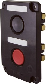 ПКЕ 112-2 У3, красная и черная кнопки, IP40 TDM