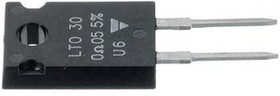 LTO030F8R000FTE3, Thick Film Resistors - Through Hole 30W 8 Ohms 1% TO-220