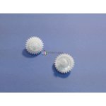RU5-0177-000 Шестерня 27T/18T привода печки Canon LBP2900/HP LJ1010, 1012, 1015
