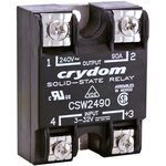 CSW2475, Solid State Relay - 3-32 VDC Control - 75 A Max Load - 24-280 VAC ...