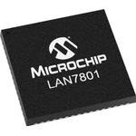 LAN7801T/9JX, USB Interface Controller Chip USB Interface 1.8V/3.3V 64-Pin VQFN ...
