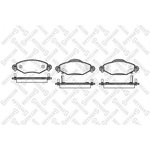 989 002-SX, 989 002-SX_=978 02=FDB1513 !колодки дисковые п.\ Toyota Yaris/Verso ...