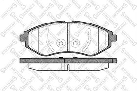 997 000-SX, 997 000-SX_=986 00=D11129-01 !колодки дисковые п.\ Daewoo Kalos 1.2i/1.4i 02