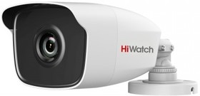 Фото 1/8 HiWatch DS-T220 (2.8 mm) Камера видеонаблюдения 2.8-2.8мм HD TVI цветная корп.:белый