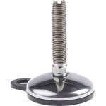 A205/002, M16 75mm Dia. Stainless Steel Adjustable Foot ...