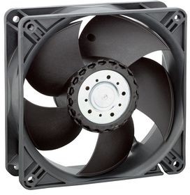 4412/2H, Axial Fan DC Ball 119x119x38mm 12V 4300min sup -1 /sup  240m³/h 3-Pin Stranded Wire