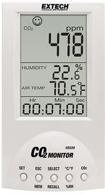 CO220, Indoor Air Quality Monitor, 0 ... 9999ppm, -10 ... 60°C