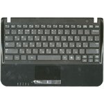 Клавиатура (топ-панель) для ноутбука Samsung NF310 NP-NF310 черная с черным топкейсом