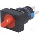 LAS1-AJ-11X/21/R/12V, Переключатель: поворотный, Пол: 2, SPDT, 3A/220ВAC ...