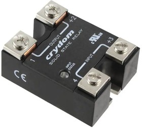 DC100D10, Solid State Relays - Industrial Mount SSR DC OUTPUT 72VDC/10A 4-32VDC