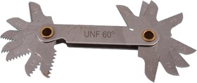 Набор резьбовых шаблонов для дюймовой резьбы UNF 60гр из 16шт. 12-80 38500