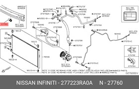 277223RA0A, Датчик температуры воздуха