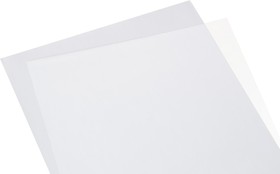 Фото 1/3 Обложки для переплета пластиковые Promega office прозрачн, A4,200мкм,50шт/уп