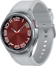 Фото 1/10 Смарт-часы Samsung Galaxy Watch 6 Classic 43мм 1.3" AMOLED корп.серебристый рем.серебристый (SM-R950NZSACIS)