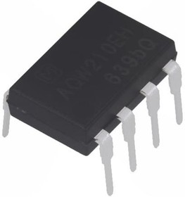 Фото 1/7 AQW210EH, Solid State Relays - PCB Mount 120MA 350V 8PIN DPST