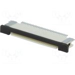 PCA-6-LA-30-HU-3, Разъем: FFC (FPC), горизонтальный, PIN: 30, SMT, 0,4А, 30мОм, 0,5мм