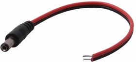 14-0313, Разъем питания штекер 2.1х5.5x10мм с проводом 20см – купить оптом и в розницу